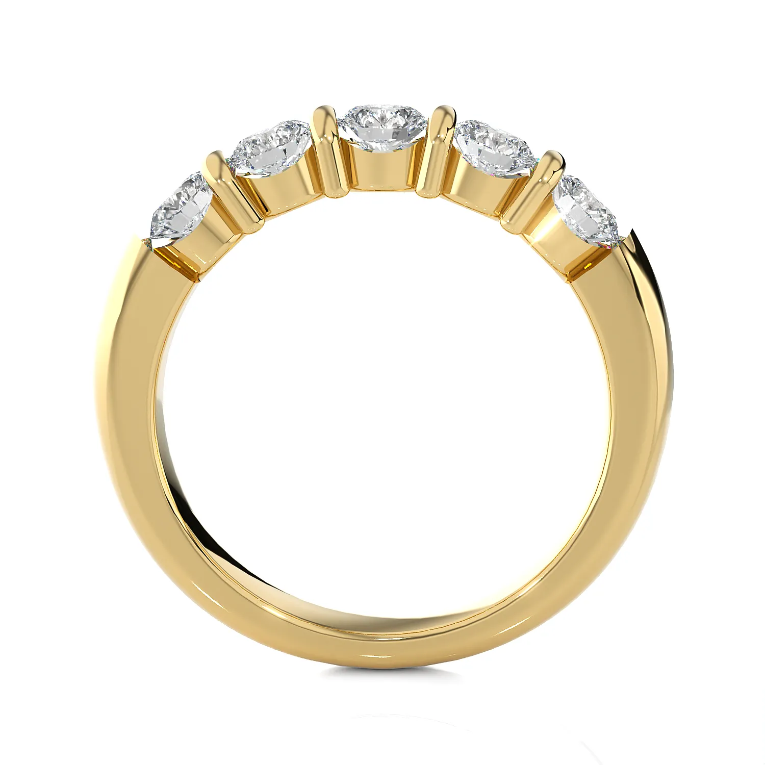 1 3/4 ctw Round Lab Grown Diamond Anniversary Ring