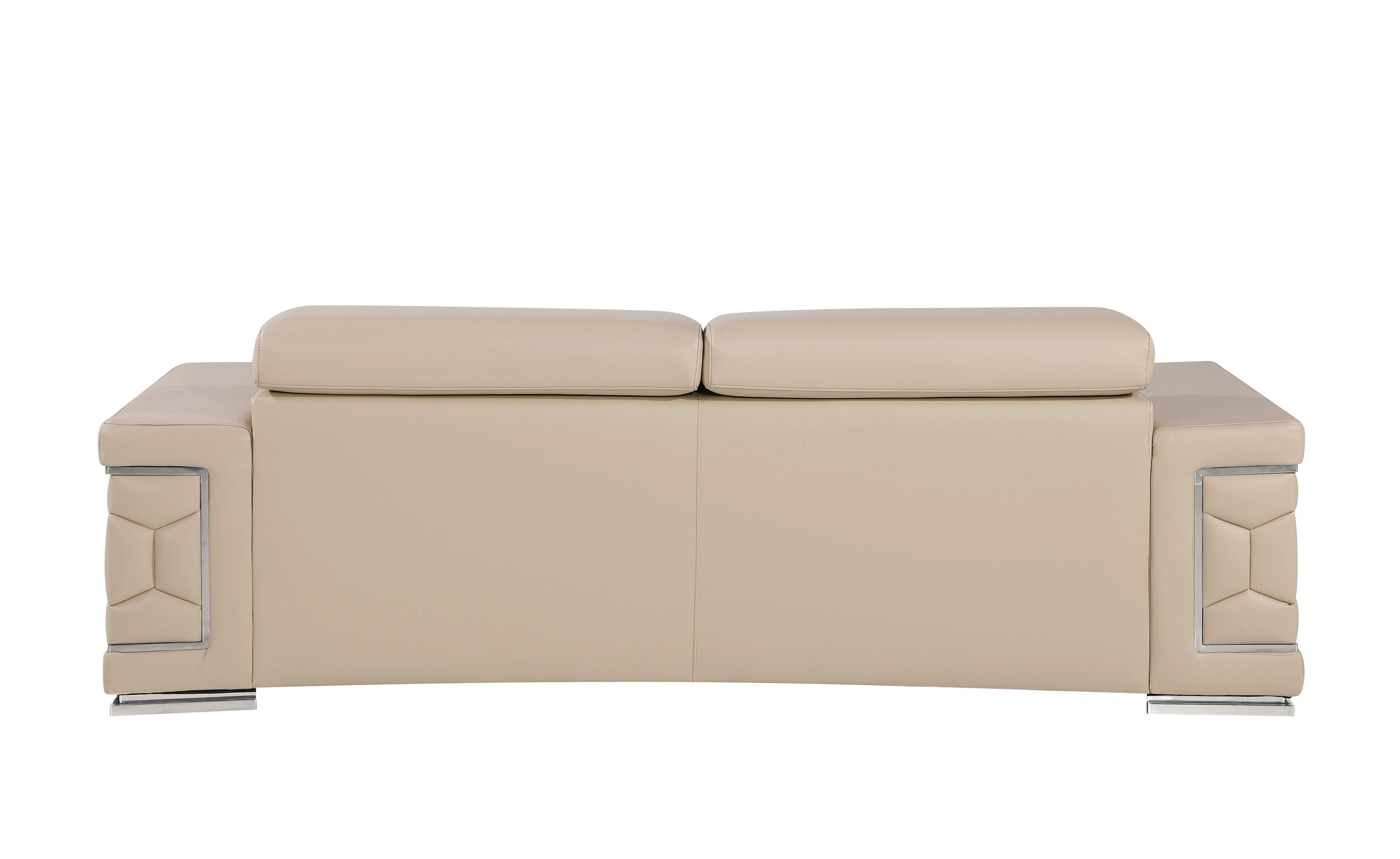 296 - Leather Sofa