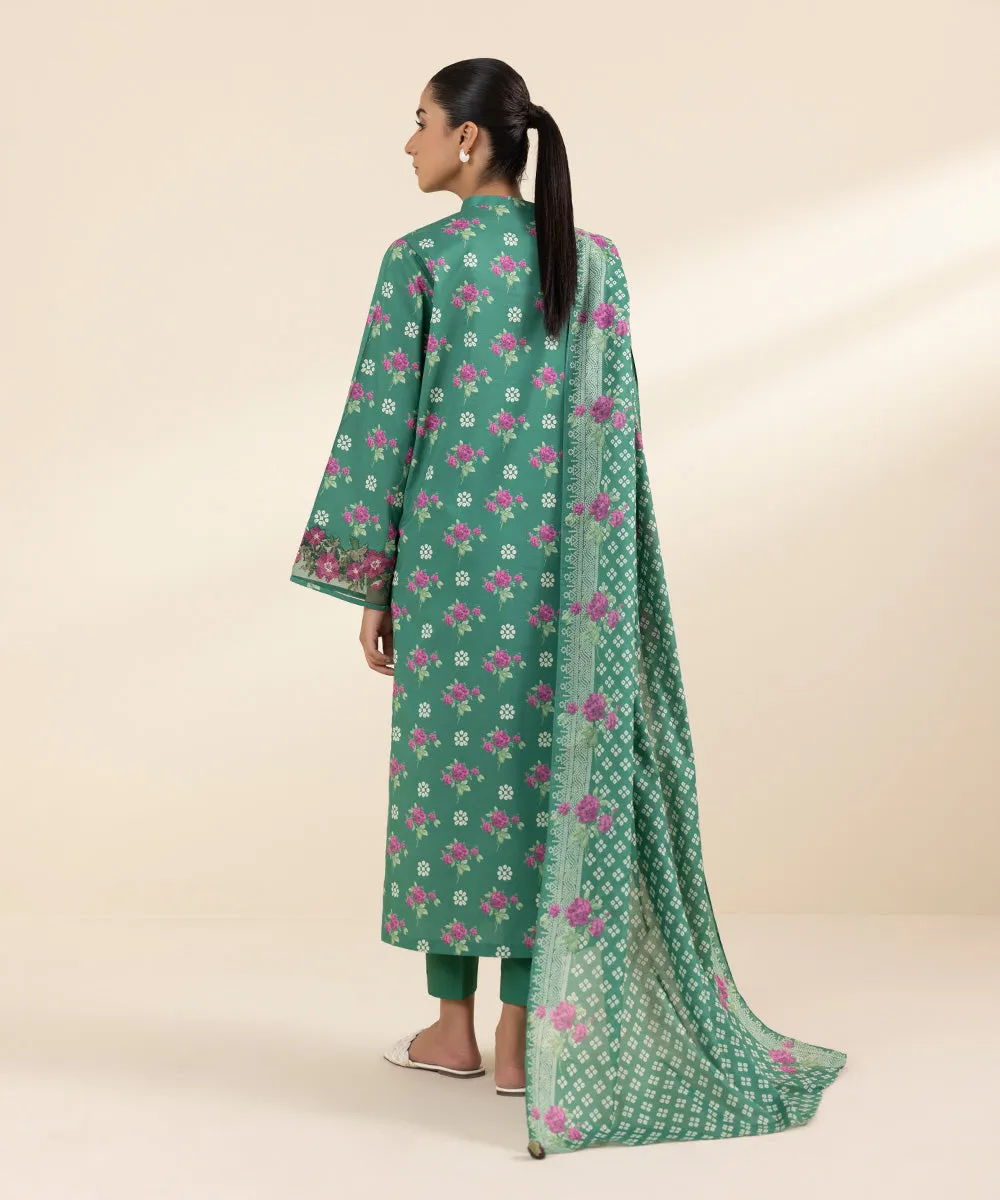 3 Piece - Embroidered Lawn Suit-0U3Pdy24V429