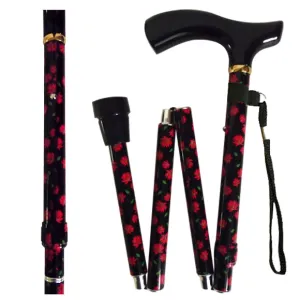 Adjustable Travel Folding Cane