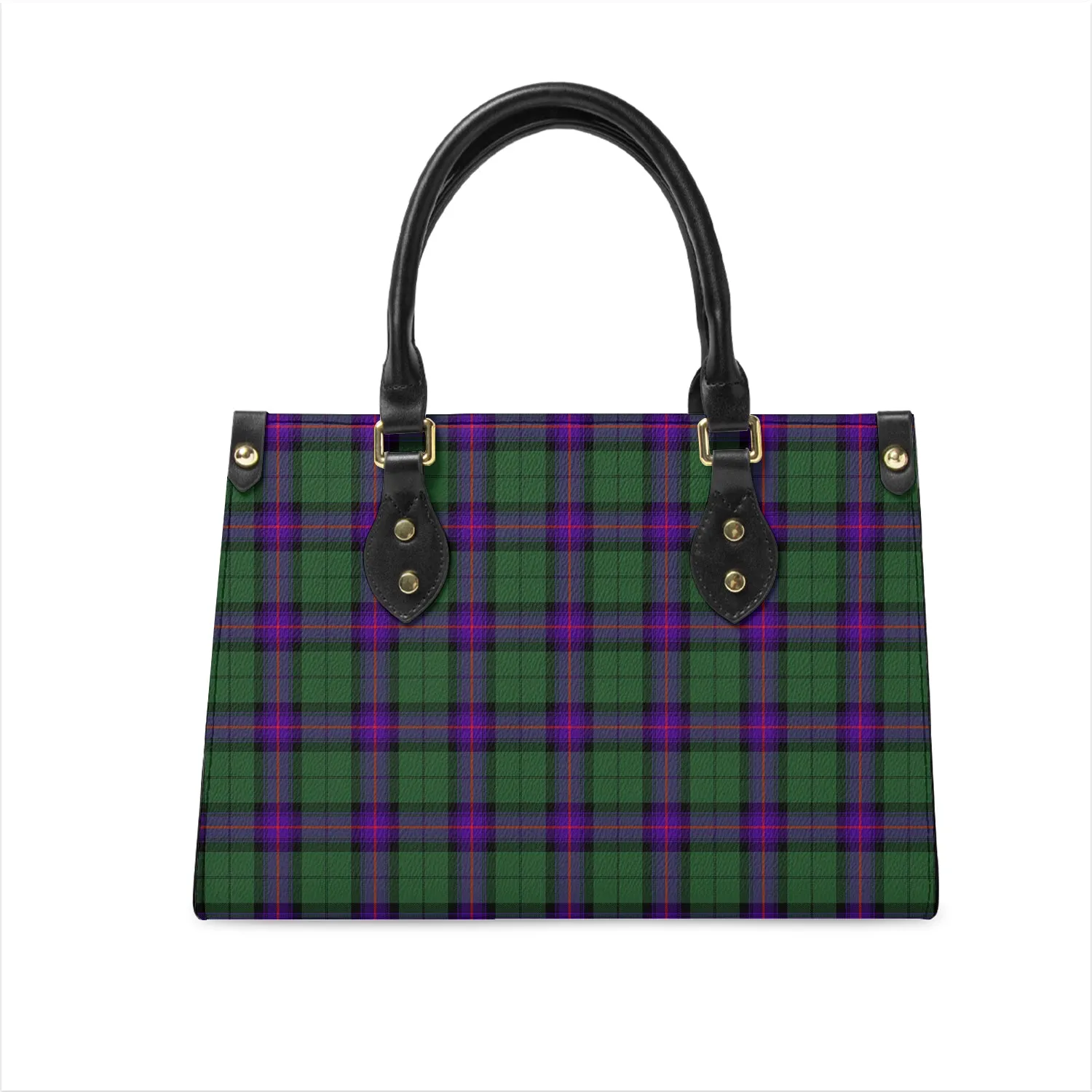 Armstrong Modern Tartan Leather Bag