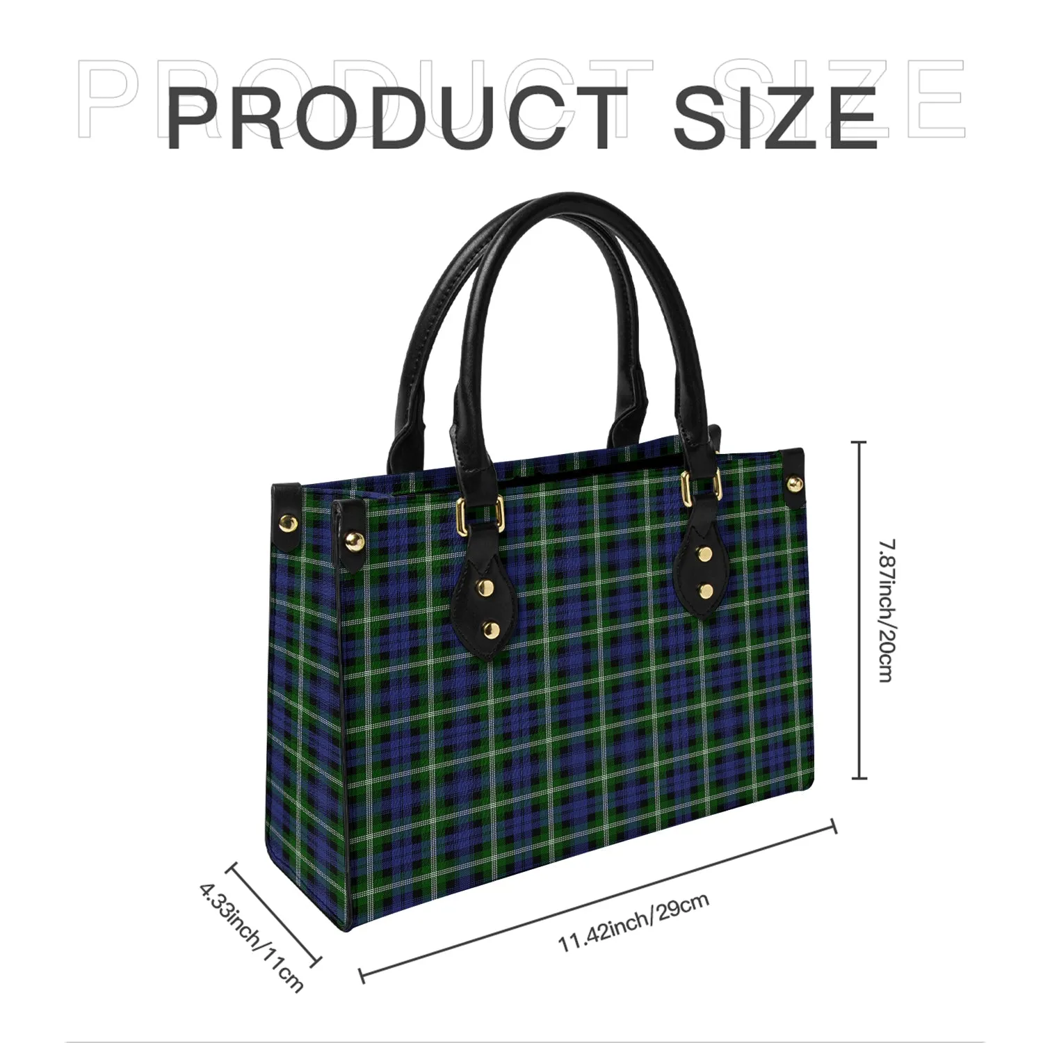 Baillie (Bailey) Tartan Leather Bag