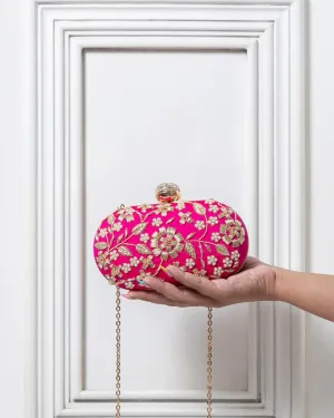 Baiza Hand Embroidered Clutch