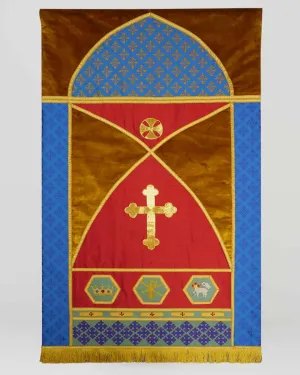 Banner with Canterbury Cross