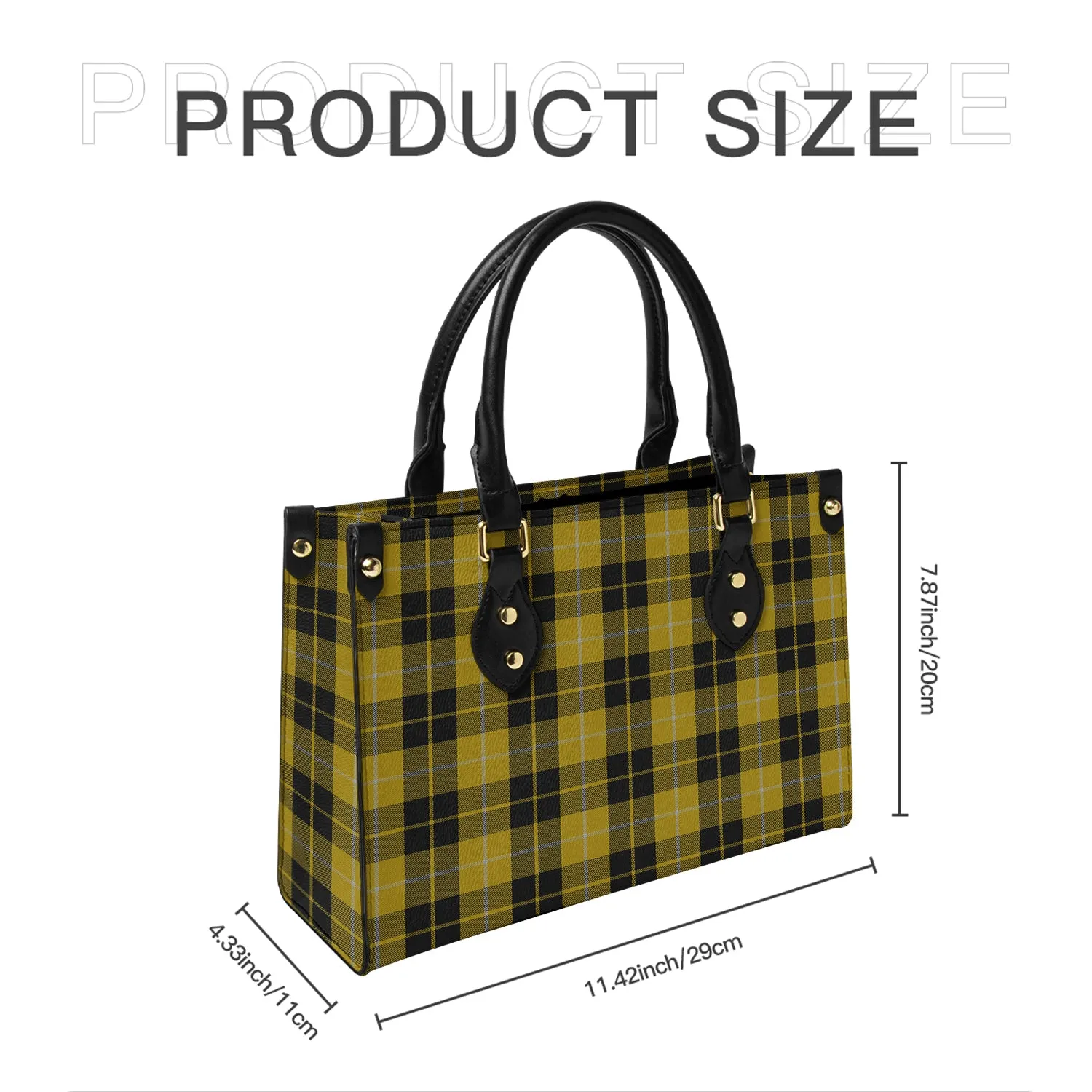 Barclay Dress Tartan Leather Bag