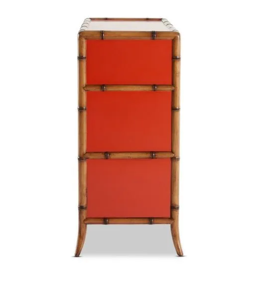 Bordeaux 4 Drawer Tallboy - Tamarillo