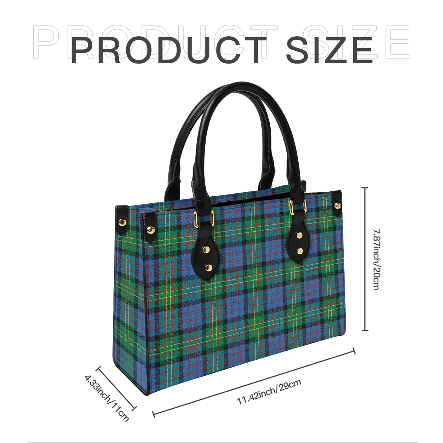 Bowie Ancient Tartan Leather Bag