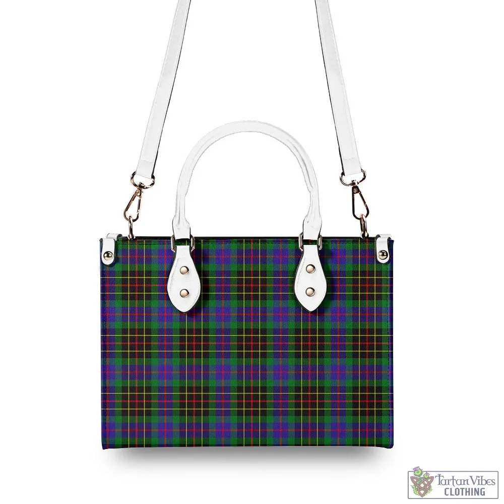 Brodie Hunting Modern Tartan Luxury Leather Handbags