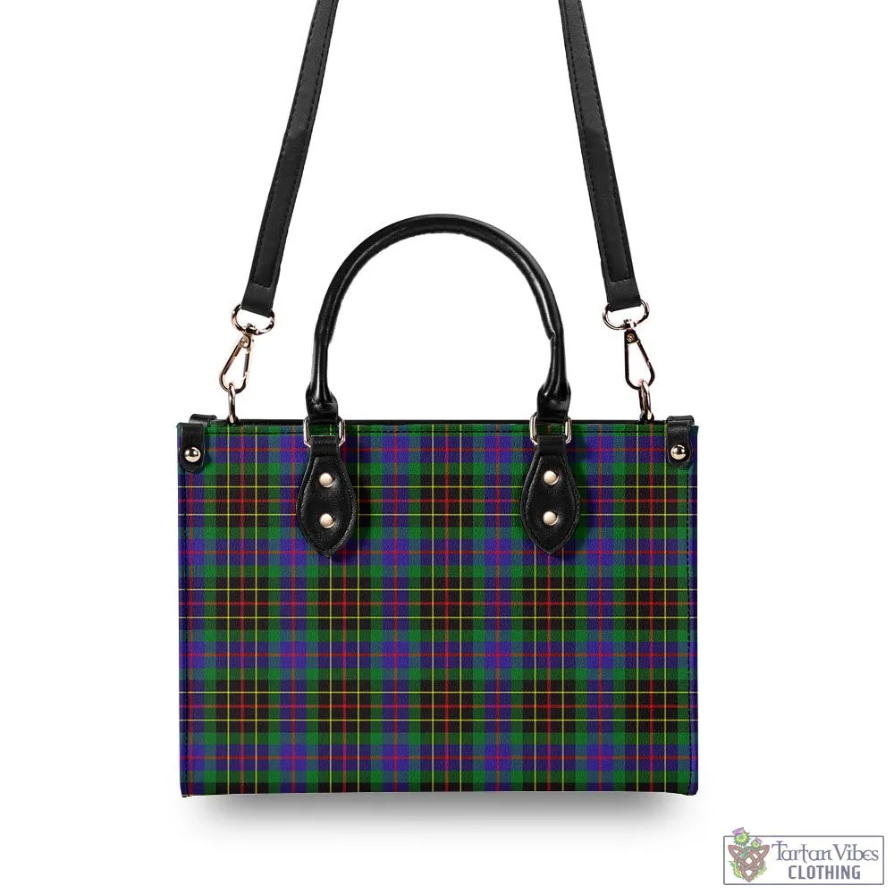 Brodie Hunting Modern Tartan Luxury Leather Handbags