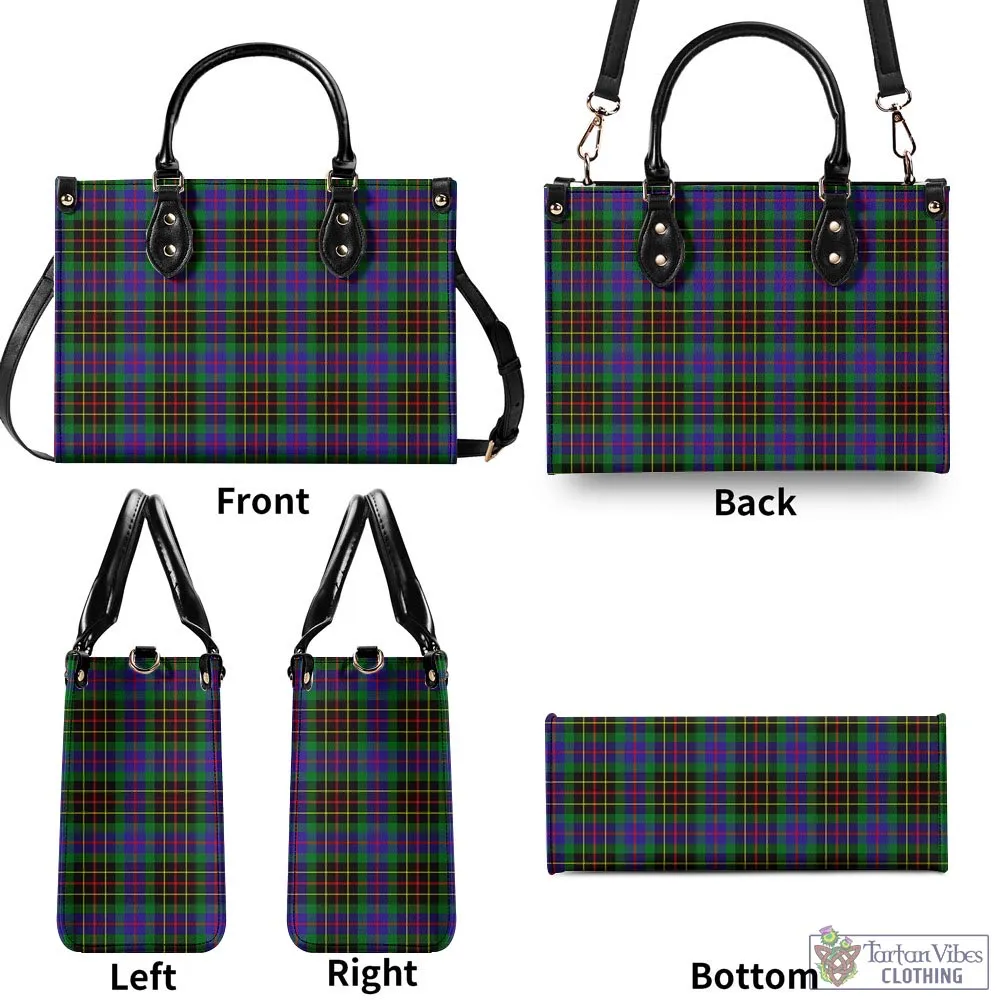 Brodie Hunting Modern Tartan Luxury Leather Handbags