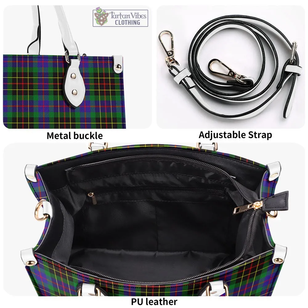 Brodie Hunting Modern Tartan Luxury Leather Handbags