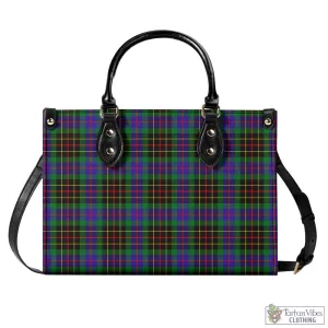 Brodie Hunting Modern Tartan Luxury Leather Handbags