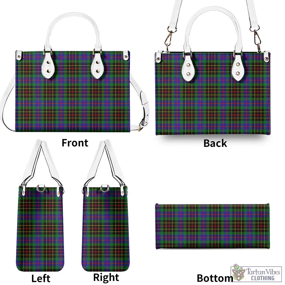 Brodie Hunting Modern Tartan Luxury Leather Handbags