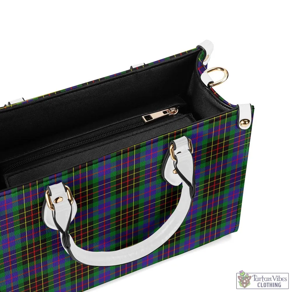 Brodie Hunting Modern Tartan Luxury Leather Handbags