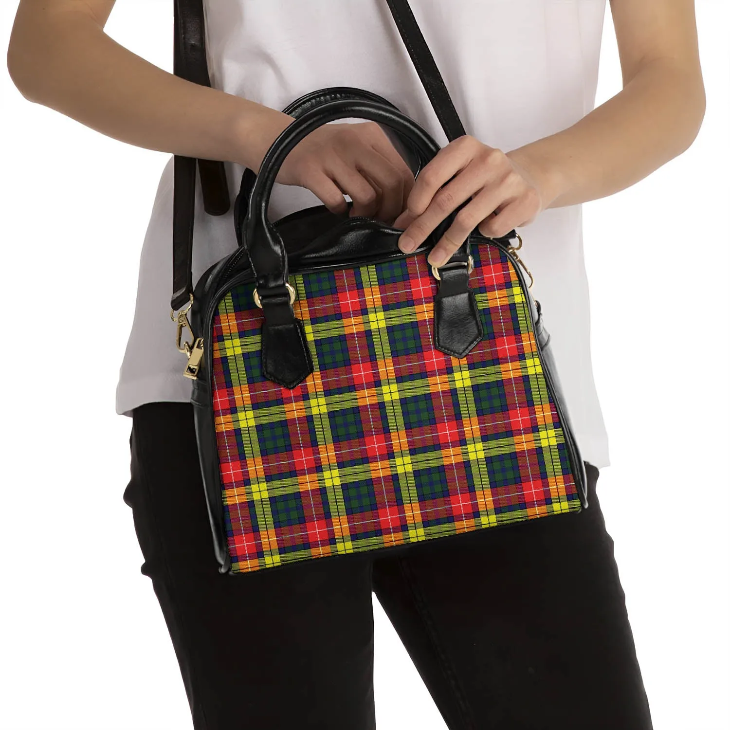 Buchanan Modern Tartan Shoulder Handbags