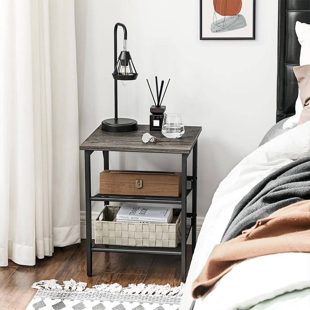 Charcoal Gray Side Tables