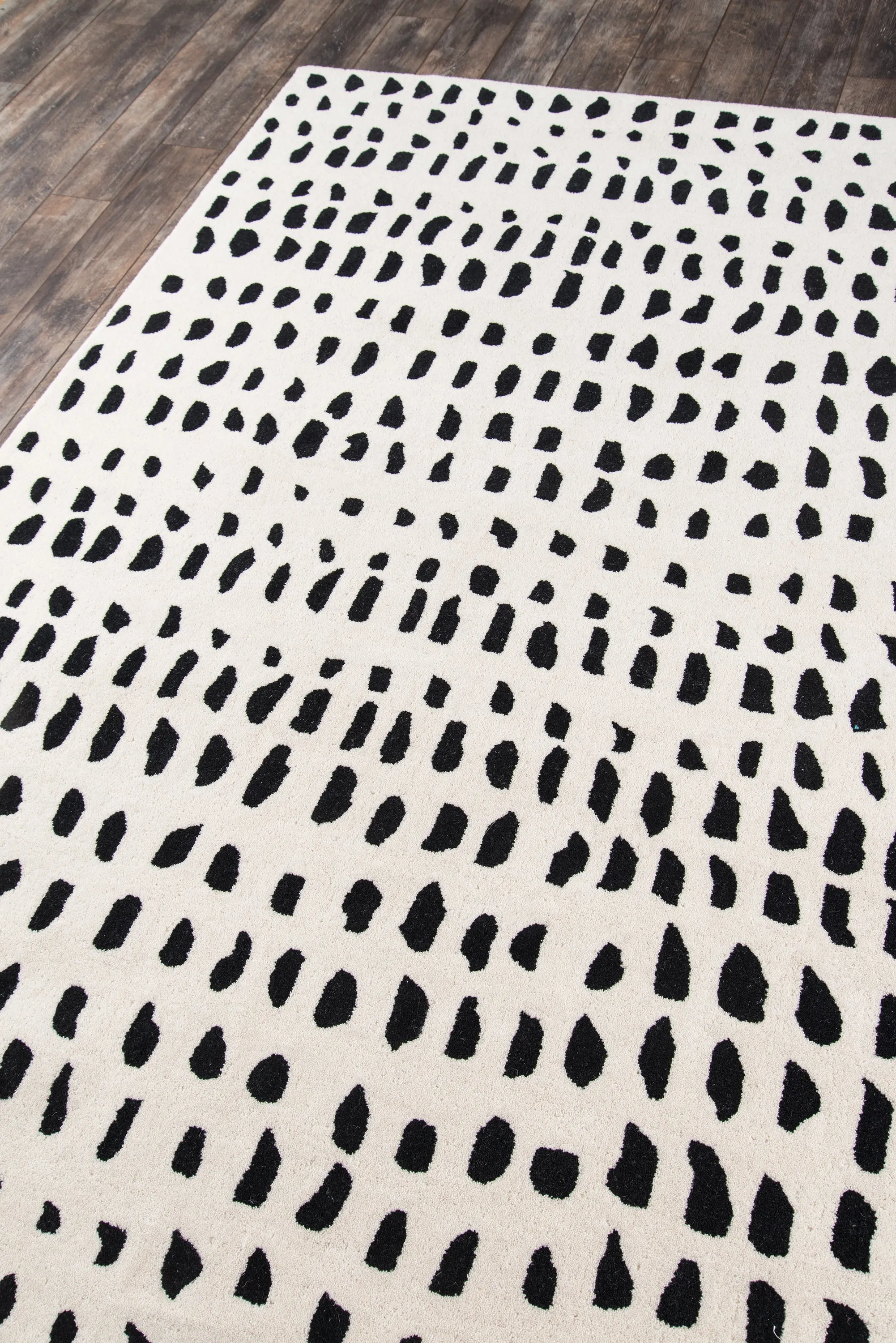 Contemporary Hand Tufted Off-White Rug