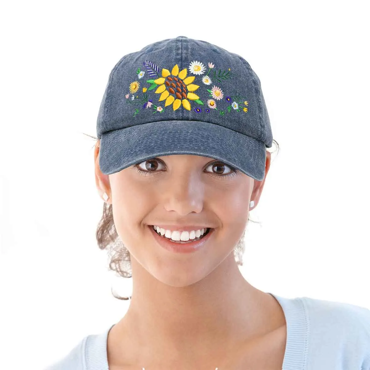 Dalix Floral Bouquet Hat