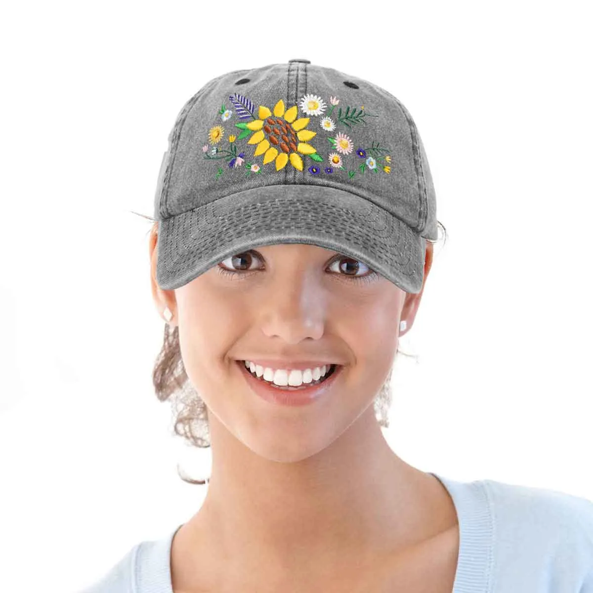 Dalix Floral Bouquet Hat