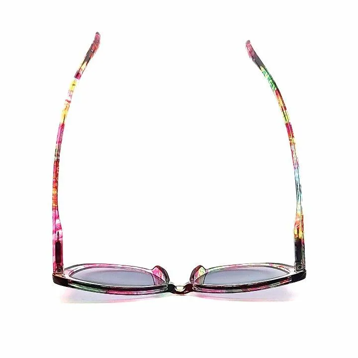 Dolly Colorful Cateye Reading Sunglasses with Fully Magnified lenses in Solid and Floral Prints