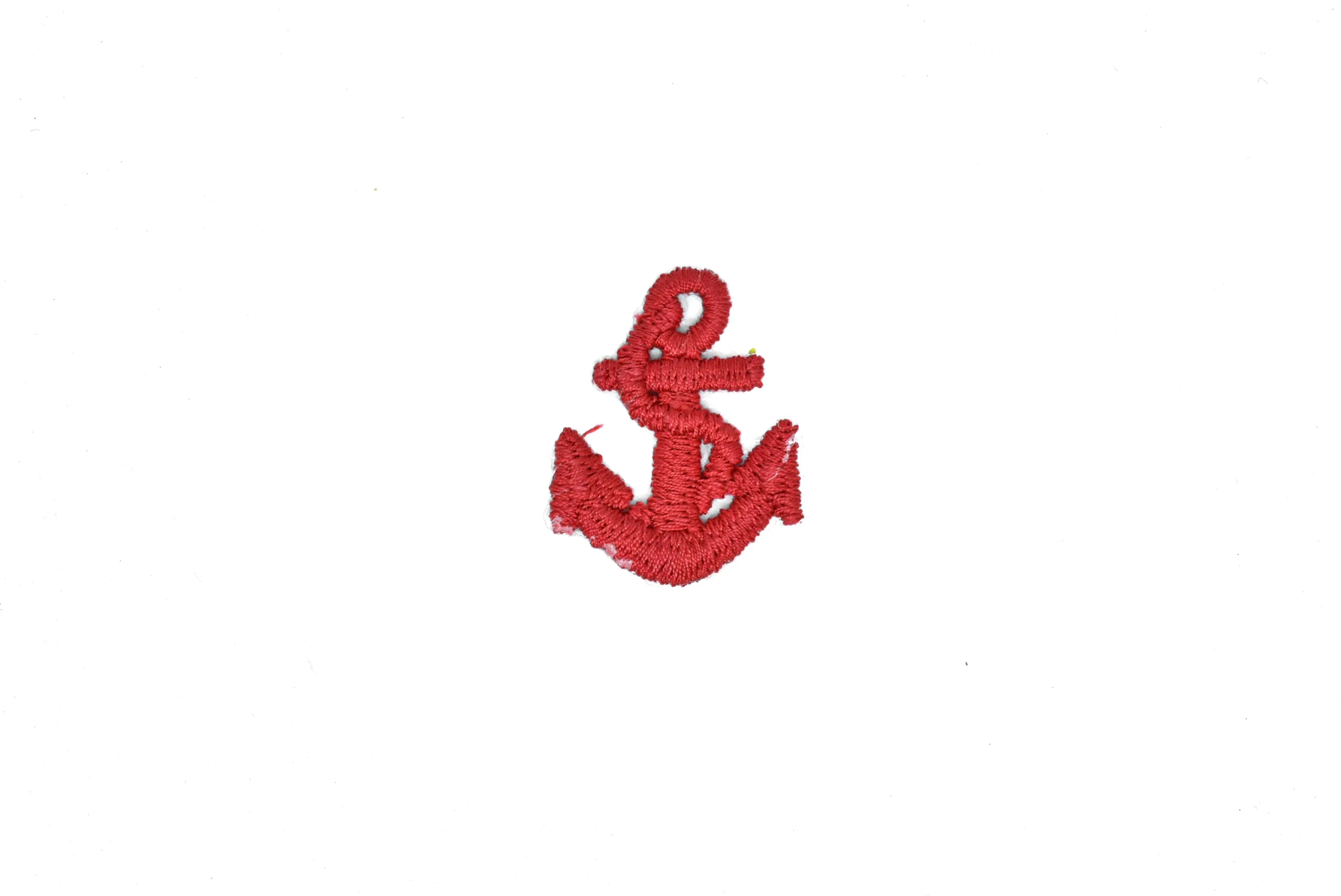 Embroidered Ship Anchor Iron-On Patch Applique 1.50" x 1"- 1 Piece