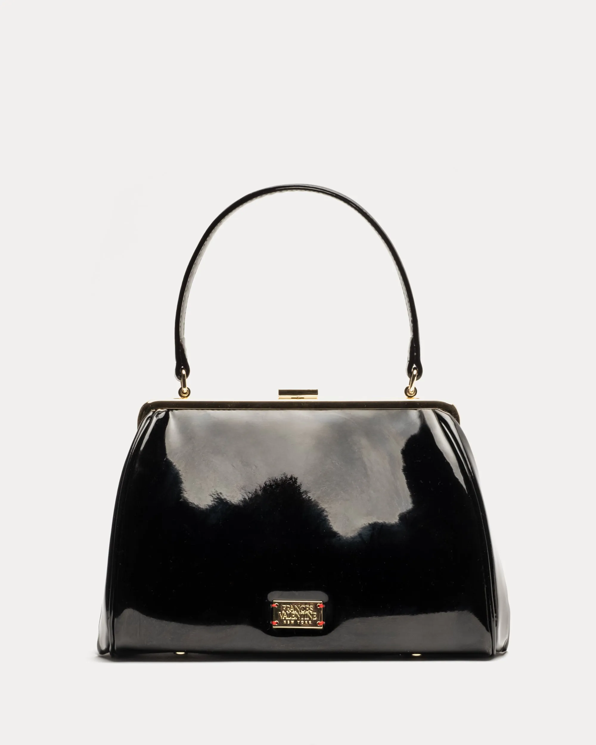 Frances Frame Bag Patent Leather