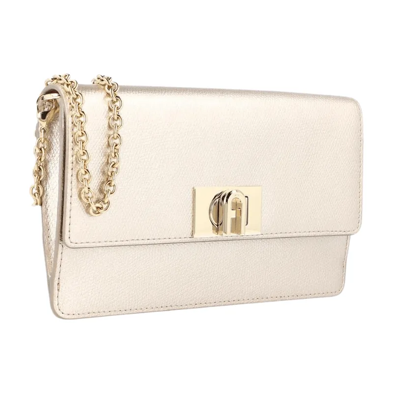 Furla 1927 Mini Rectangle Shoulder Bag - Ares Perlato