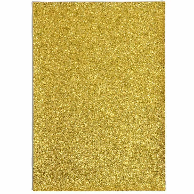 Glitter Faux PU Leather Fabric Sheets 9" x 13"