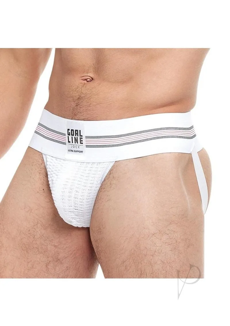 Goal Line Class Jockstrap S/m Wht