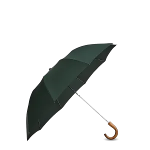 Green Telescopic Maple Handle Umbrella