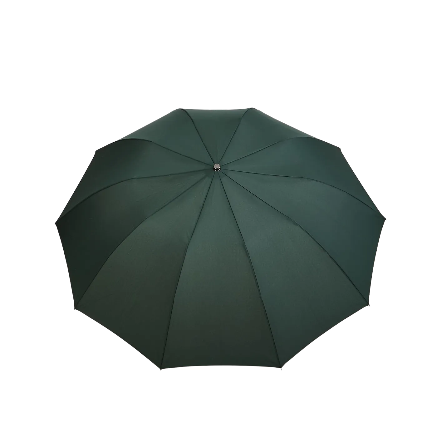 Green Telescopic Maple Handle Umbrella