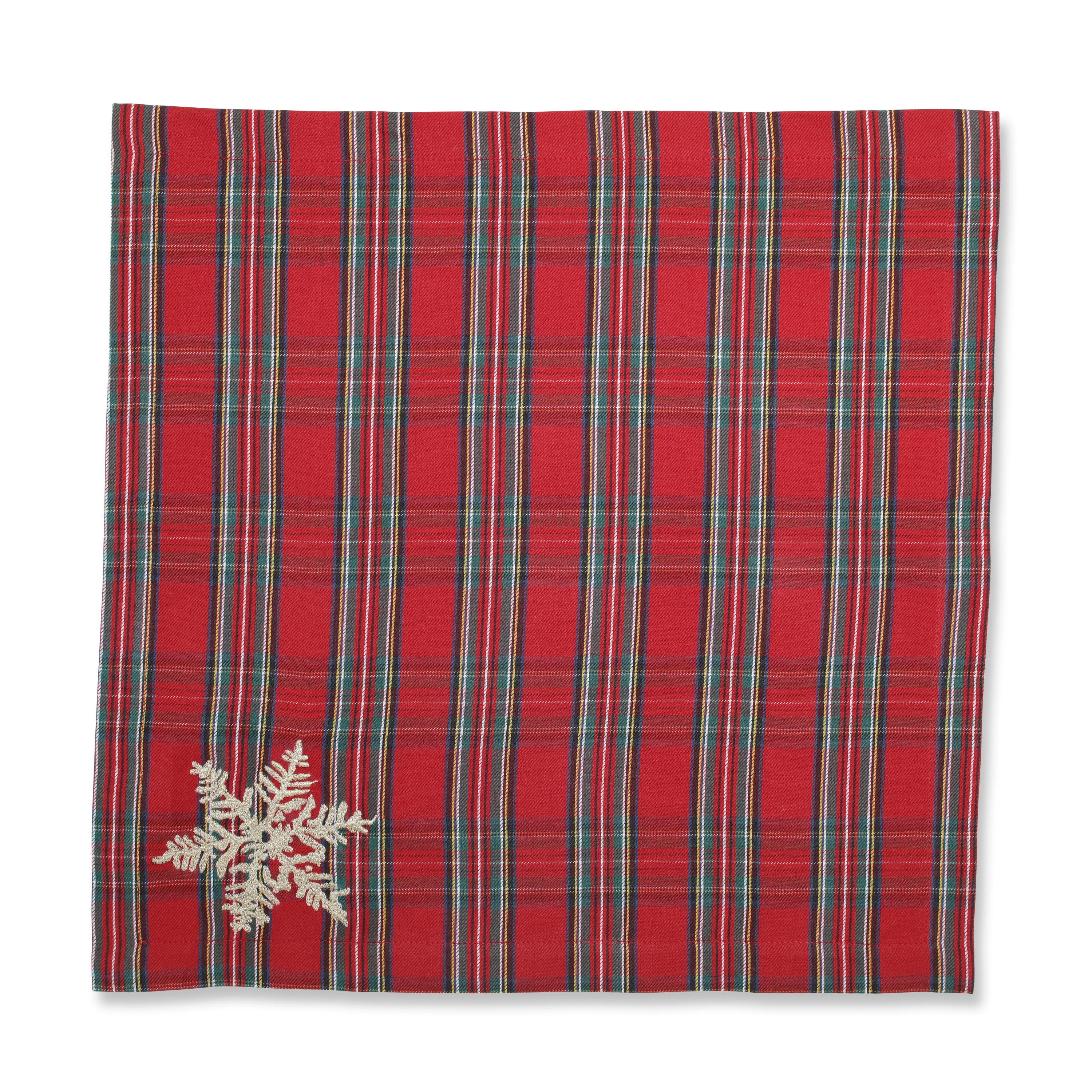 Indoor Christmas Stuart Red Napkin (Set of 2)