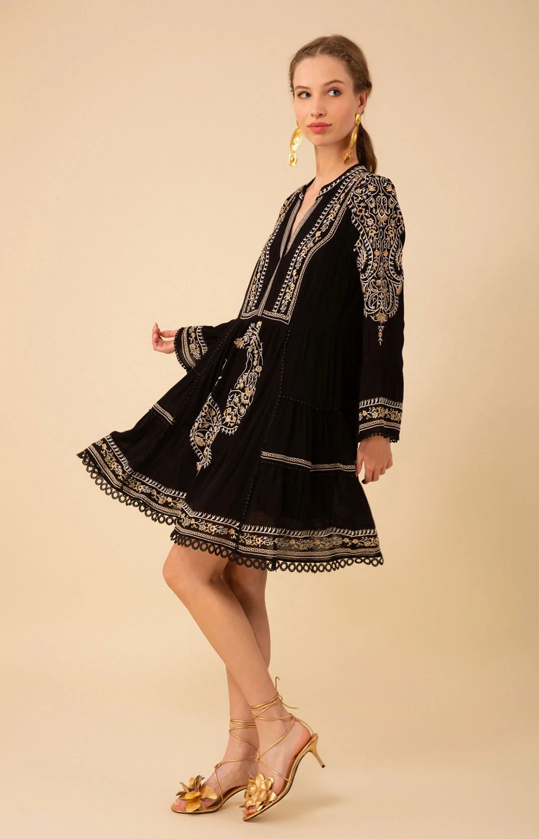 Isabel Embroidered Dress