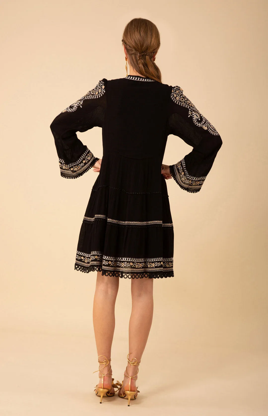 Isabel Embroidered Dress