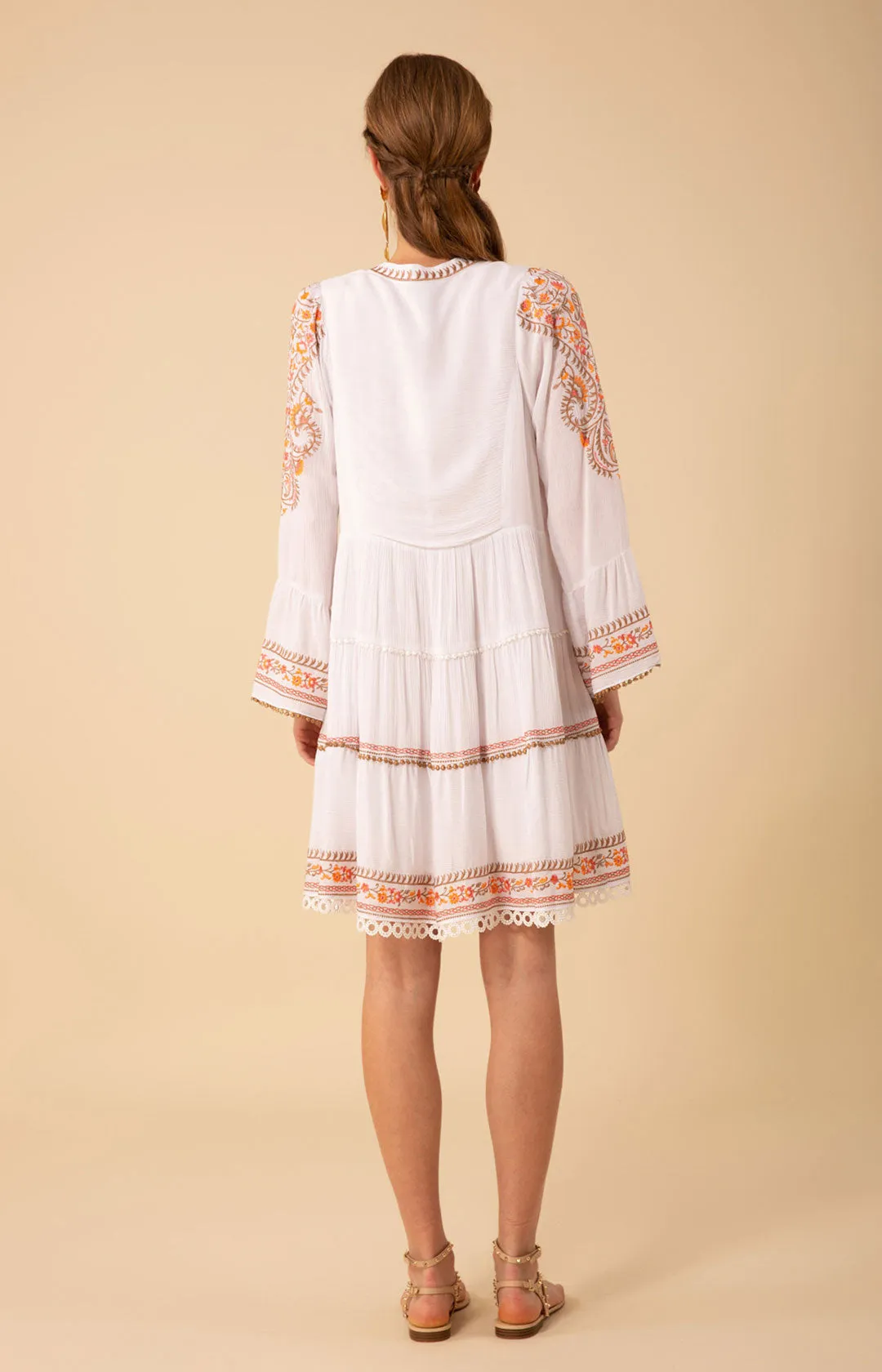 Isabel Embroidered Dress