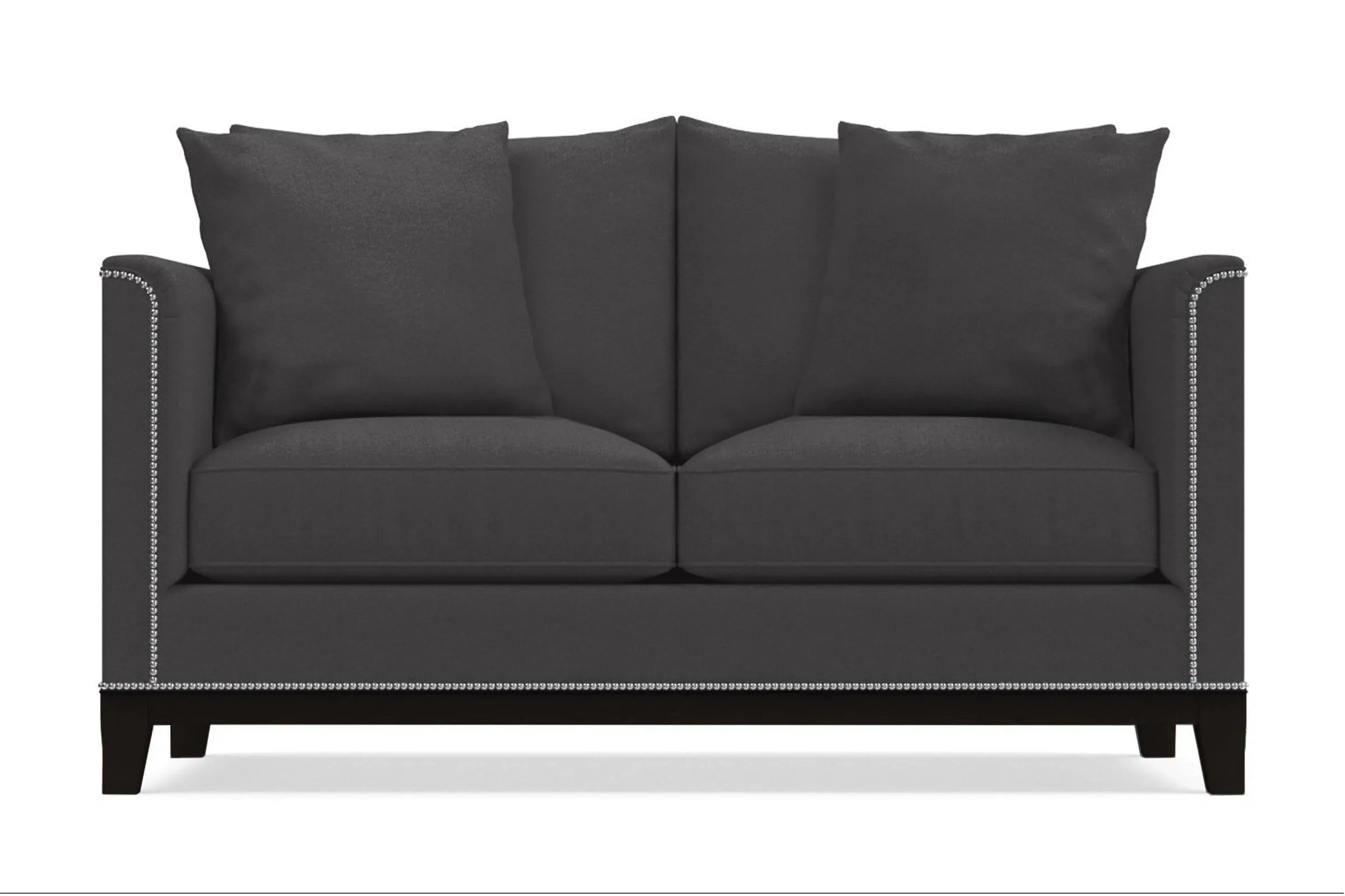 La Brea Twin Size Sleeper Sofa Bed :: Leg Finish: Espresso / Sleeper Option: Memory Foam Mattress