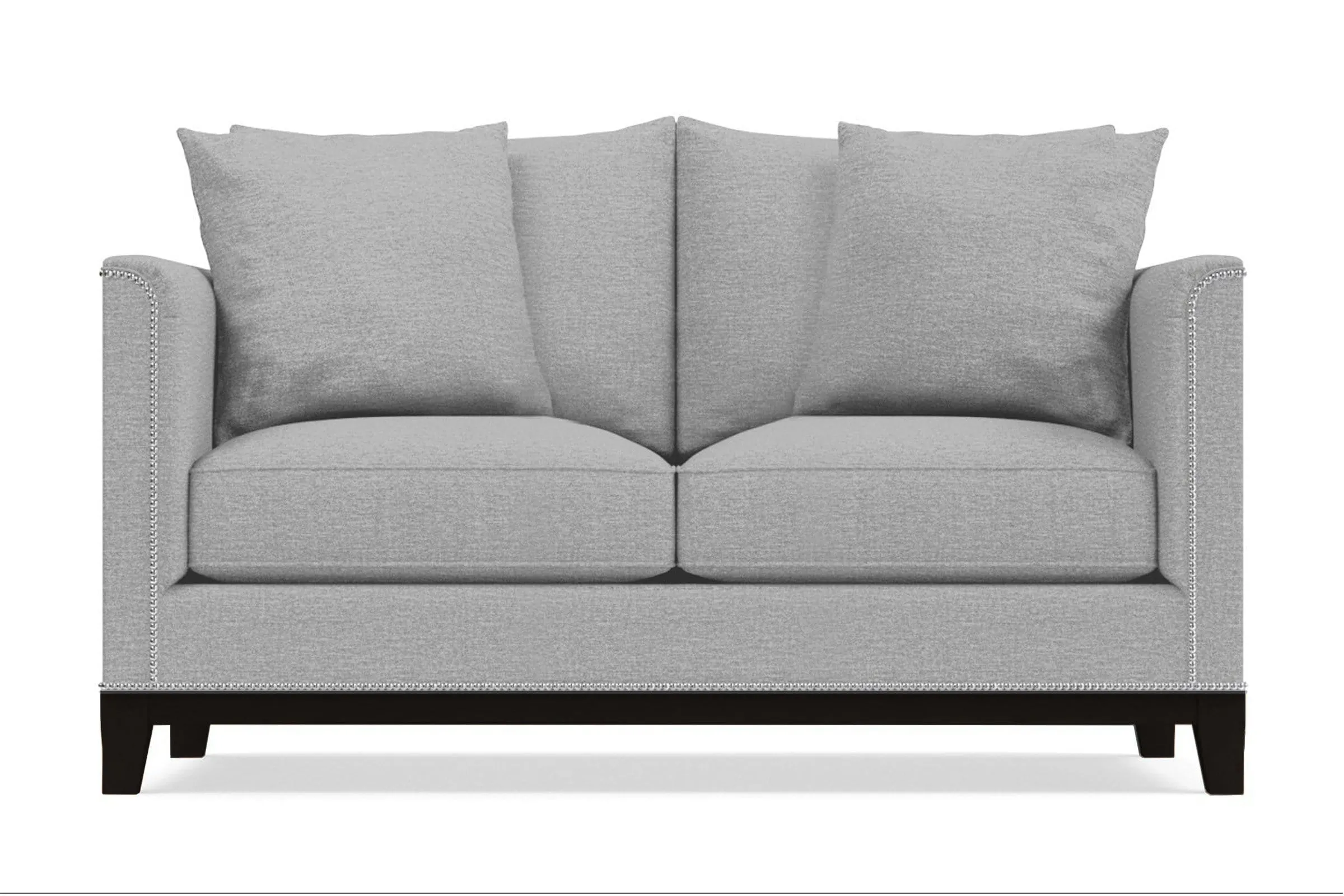 La Brea Twin Size Sleeper Sofa Bed :: Leg Finish: Espresso / Sleeper Option: Memory Foam Mattress