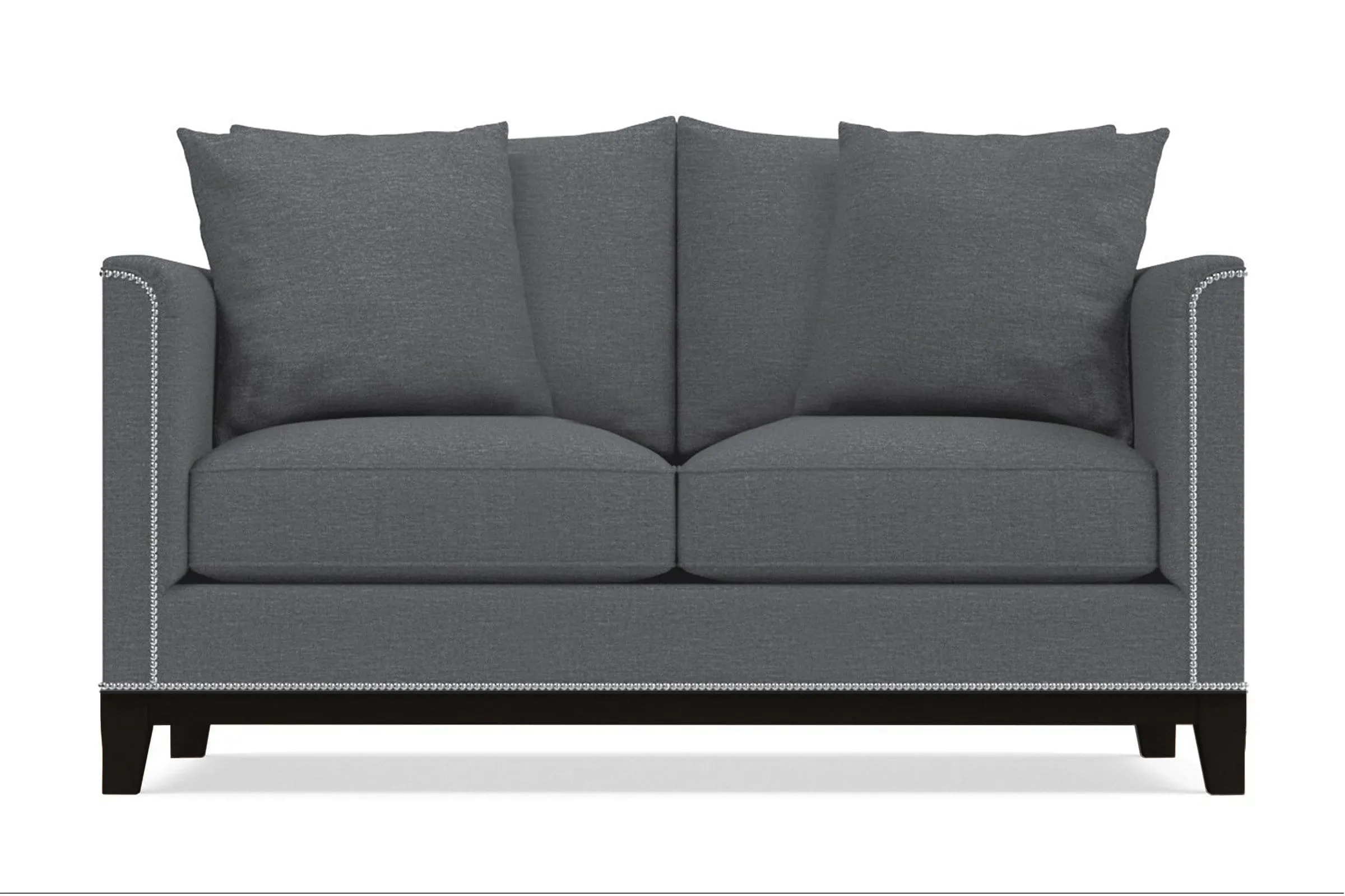 La Brea Twin Size Sleeper Sofa Bed :: Leg Finish: Espresso / Sleeper Option: Memory Foam Mattress