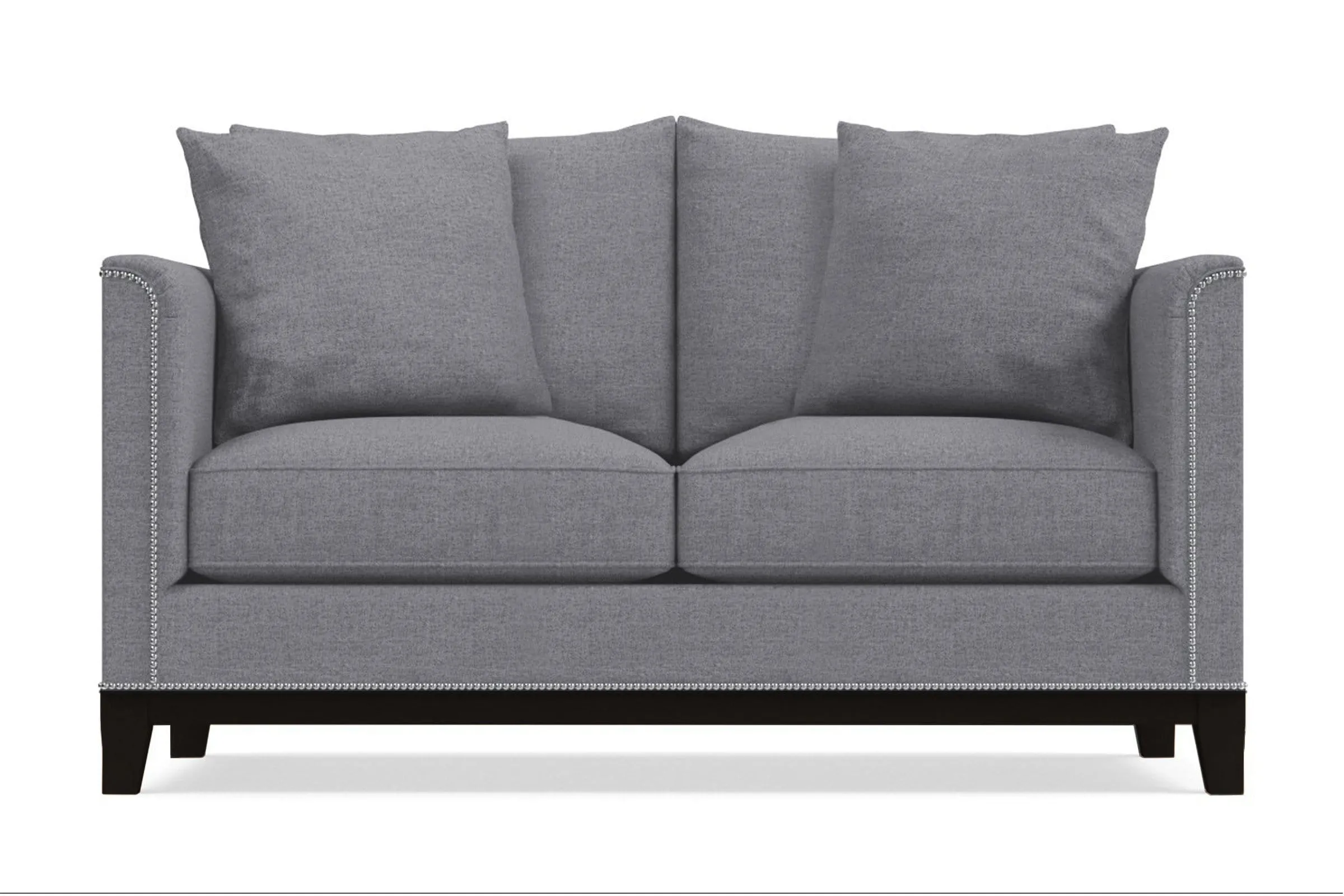 La Brea Twin Size Sleeper Sofa Bed :: Leg Finish: Espresso / Sleeper Option: Memory Foam Mattress