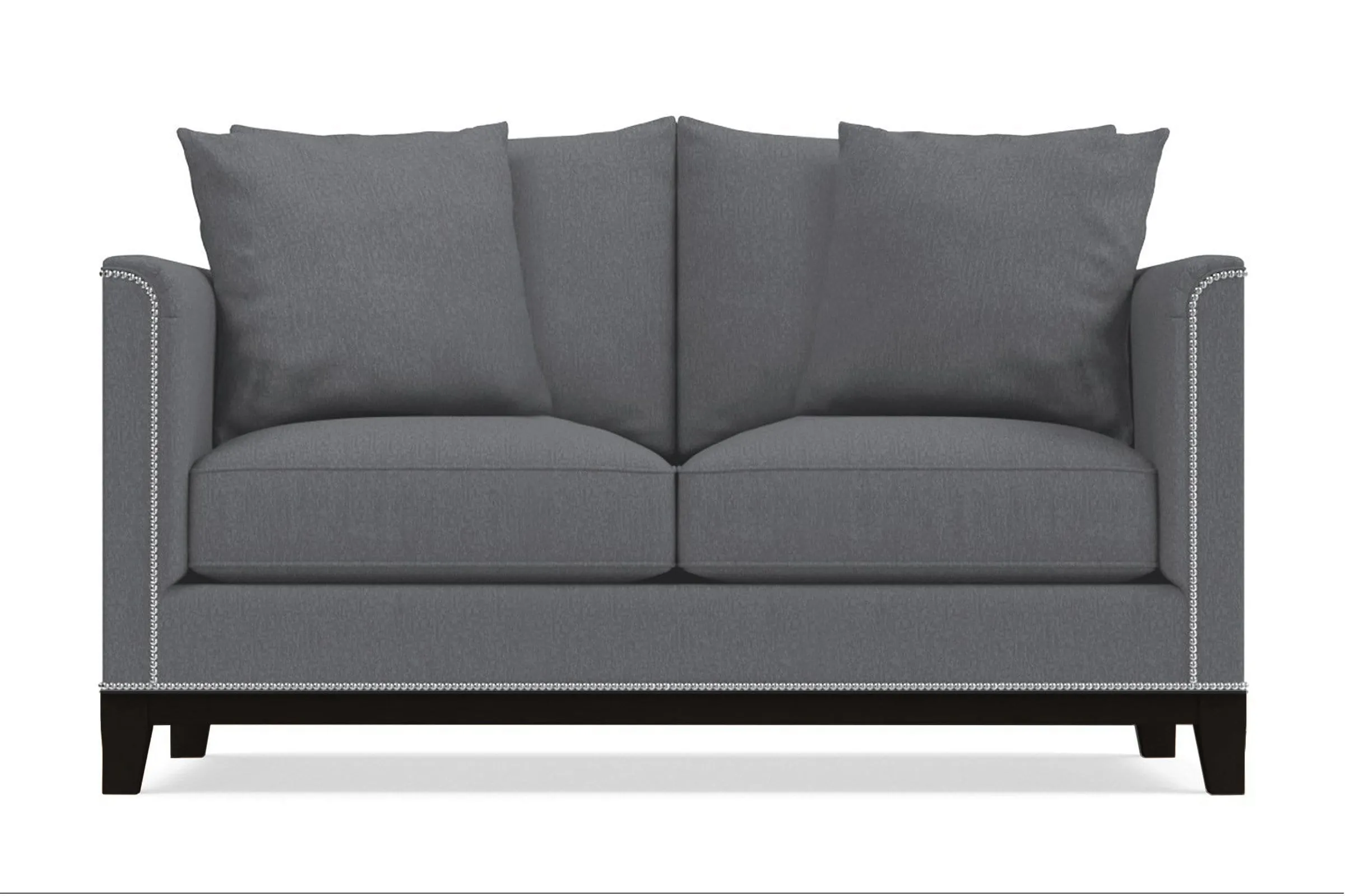 La Brea Twin Size Sleeper Sofa Bed :: Leg Finish: Espresso / Sleeper Option: Memory Foam Mattress