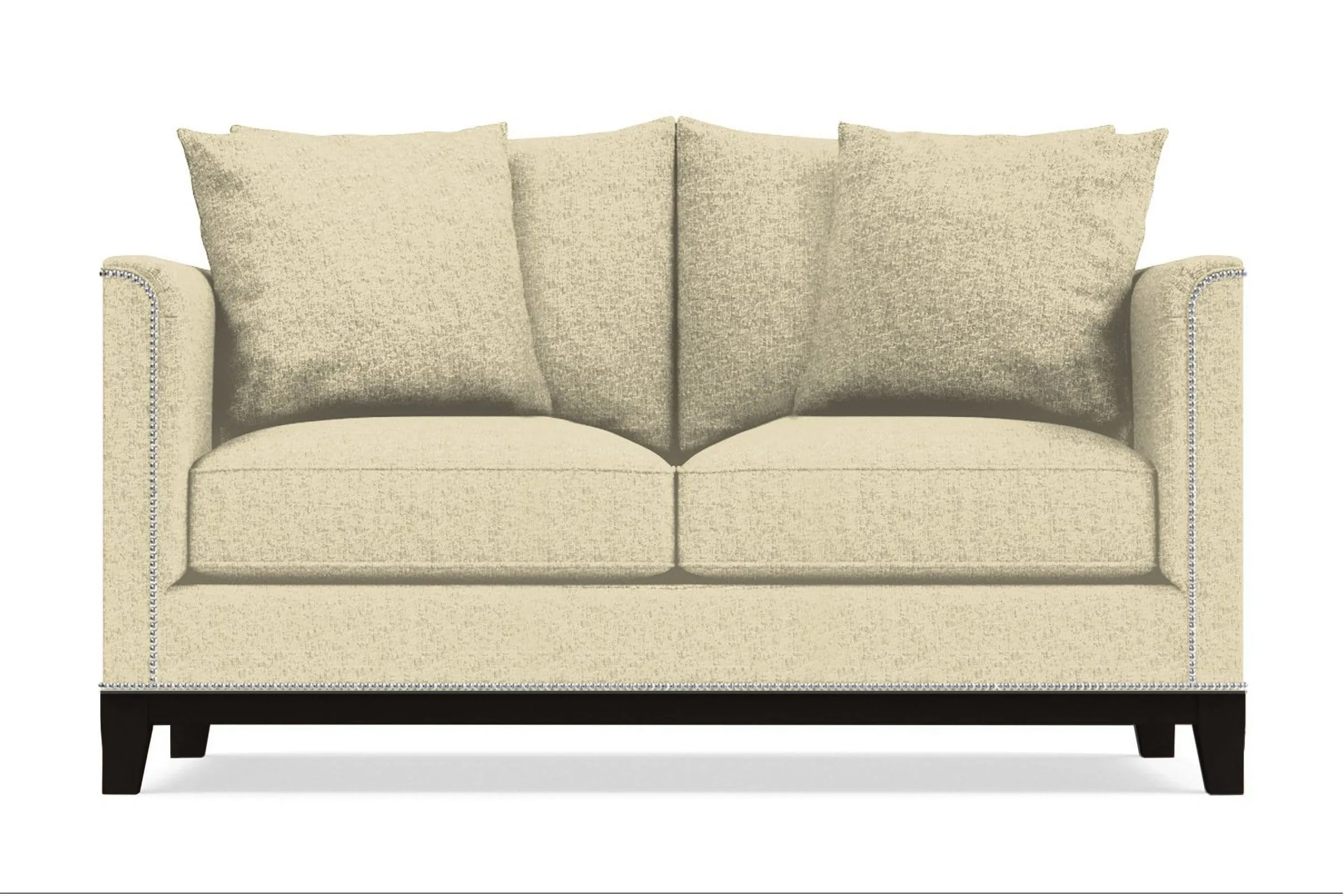 La Brea Twin Size Sleeper Sofa Bed :: Leg Finish: Espresso / Sleeper Option: Memory Foam Mattress