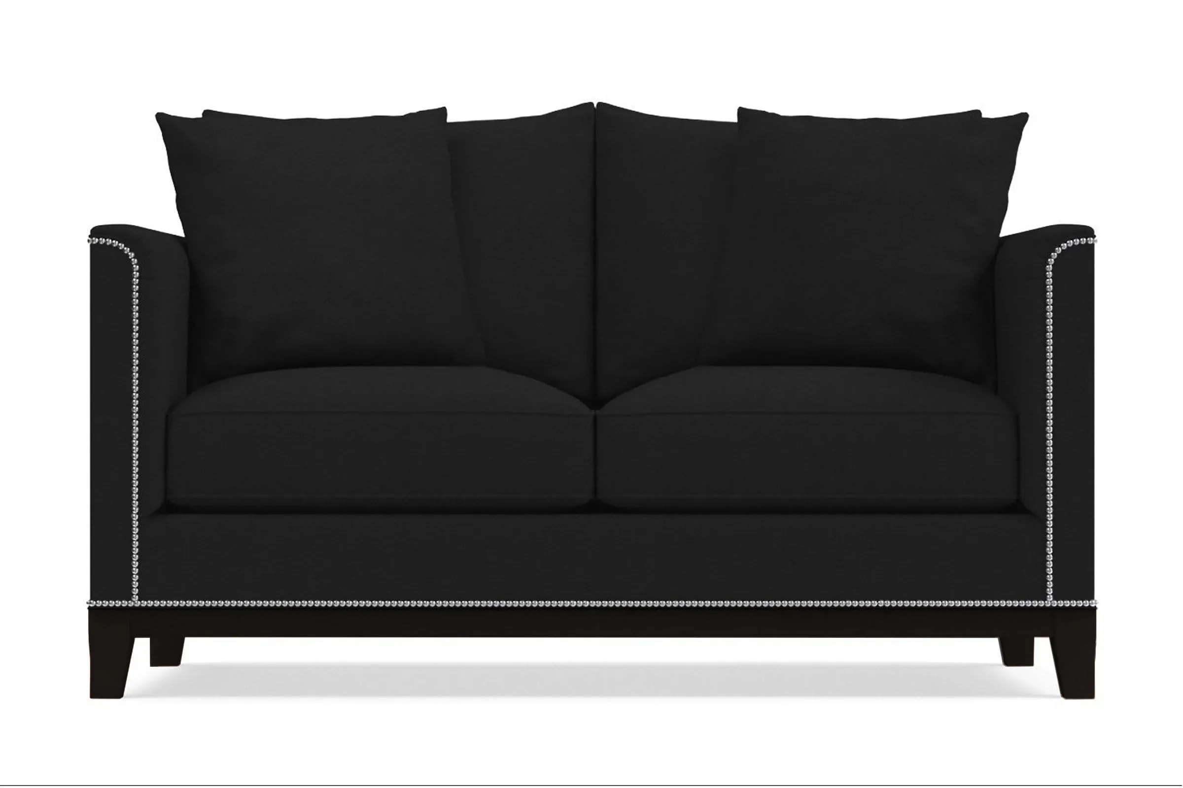 La Brea Twin Size Sleeper Sofa Bed :: Leg Finish: Espresso / Sleeper Option: Memory Foam Mattress