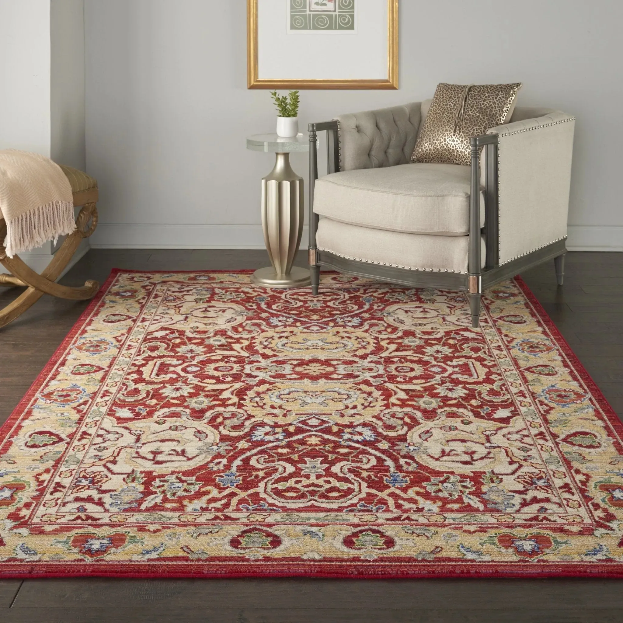 Majestic MST04 Red Rug