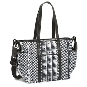 Marisa Baby Bag - in Black and White