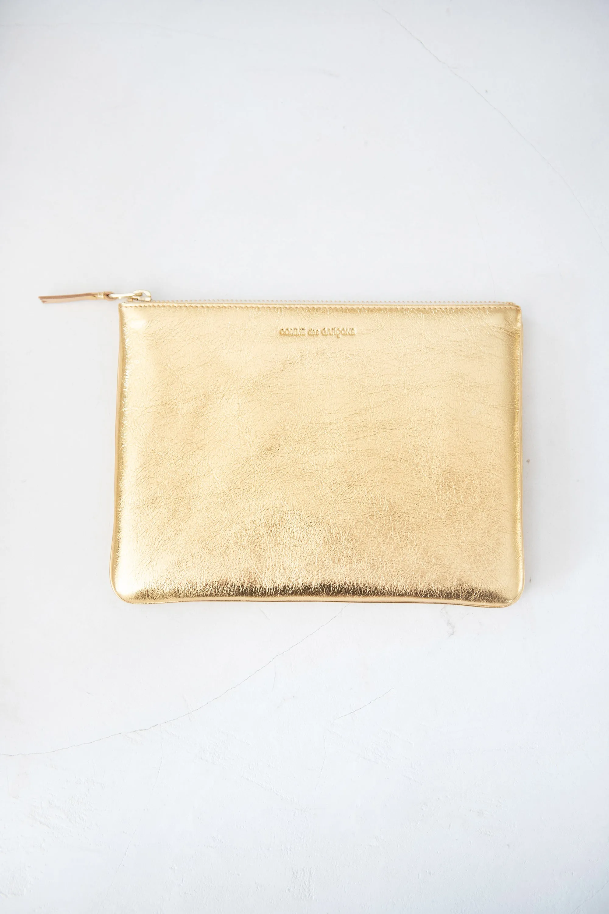 Metallic Zip Pouch