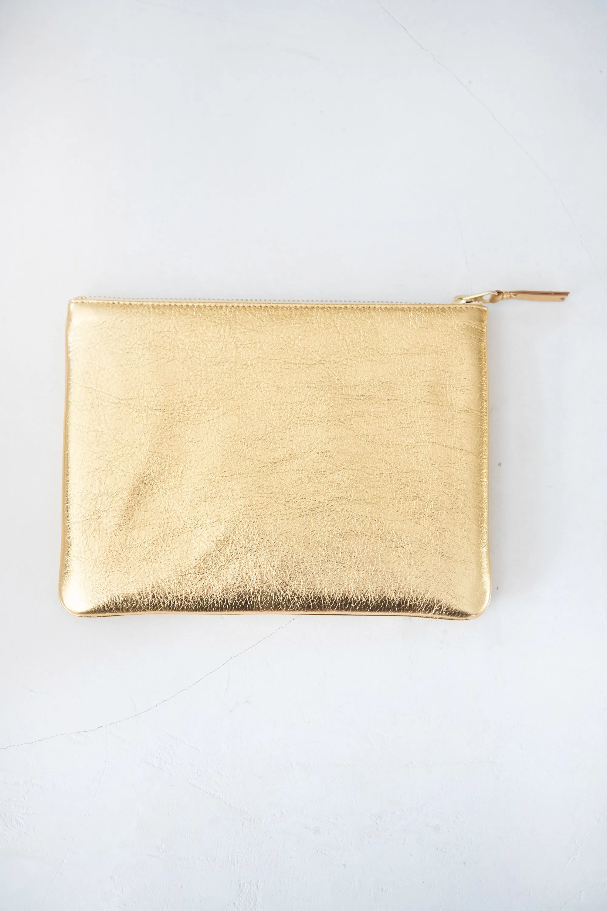 Metallic Zip Pouch