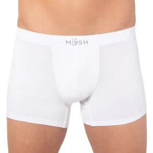 Mush Ultra Soft, Breathable, Feather Light Men's Bamboo Trunk || Naturally Anti-Odor and Anti-Microbial Bamboo Innerwear (S, White)