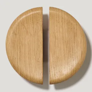 NORA Semi-Circular Wooden Handle - Oak