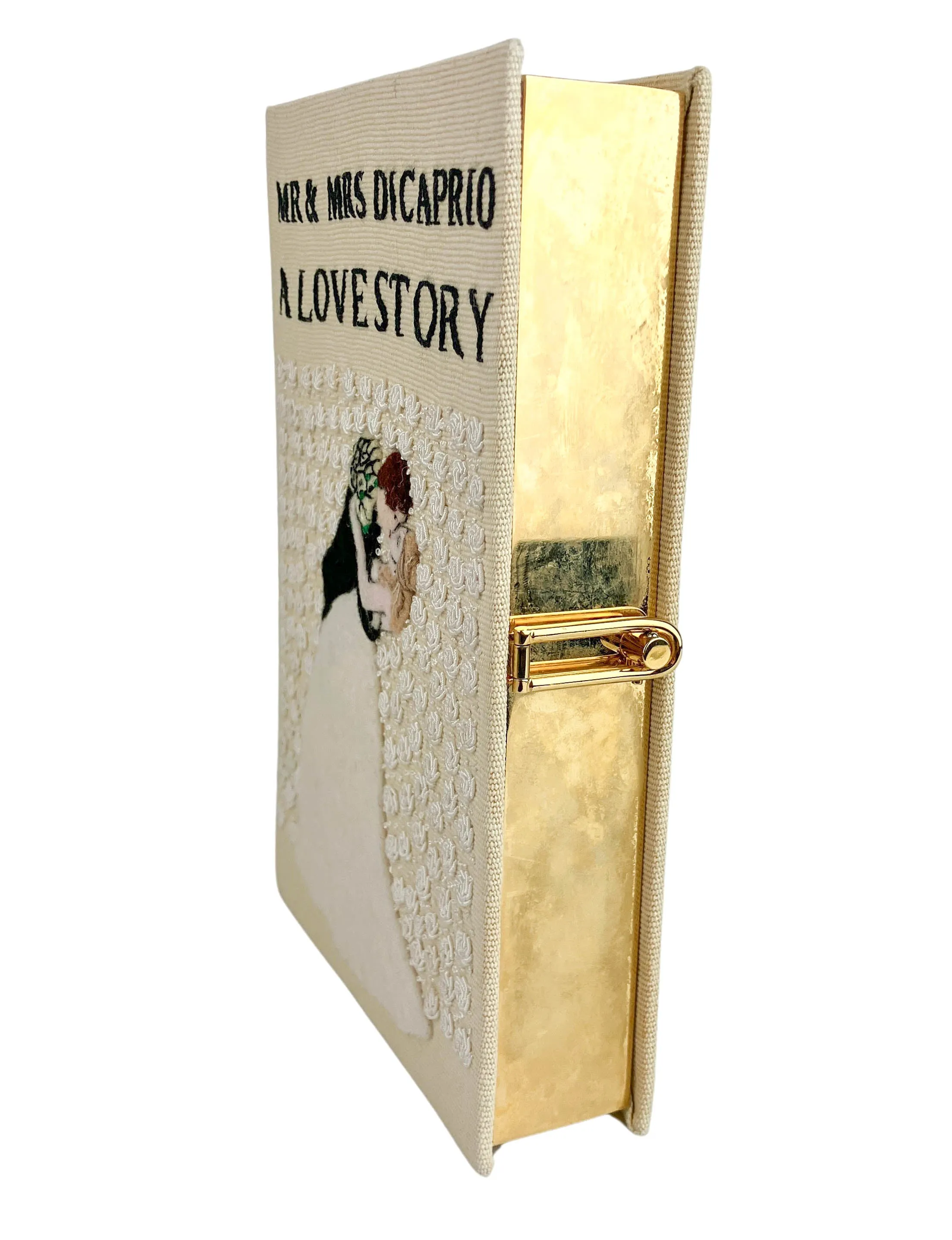 Olympia Le-Tan Customized A Love Story Book Clutch