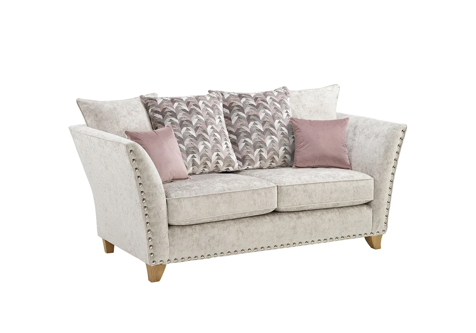 Paris Darwen Nickel 3 2 Sofa Set by Lebus